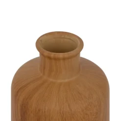 Vaso SOA em cerâmica efeito madeira 17,5cm