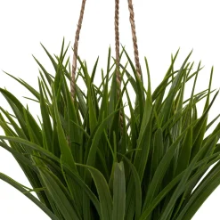 Vaso suspenso com planta artificial HERBE MODA 27cm