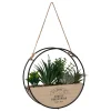 Vaso suspenso com planta artificial KRIST 20cm
