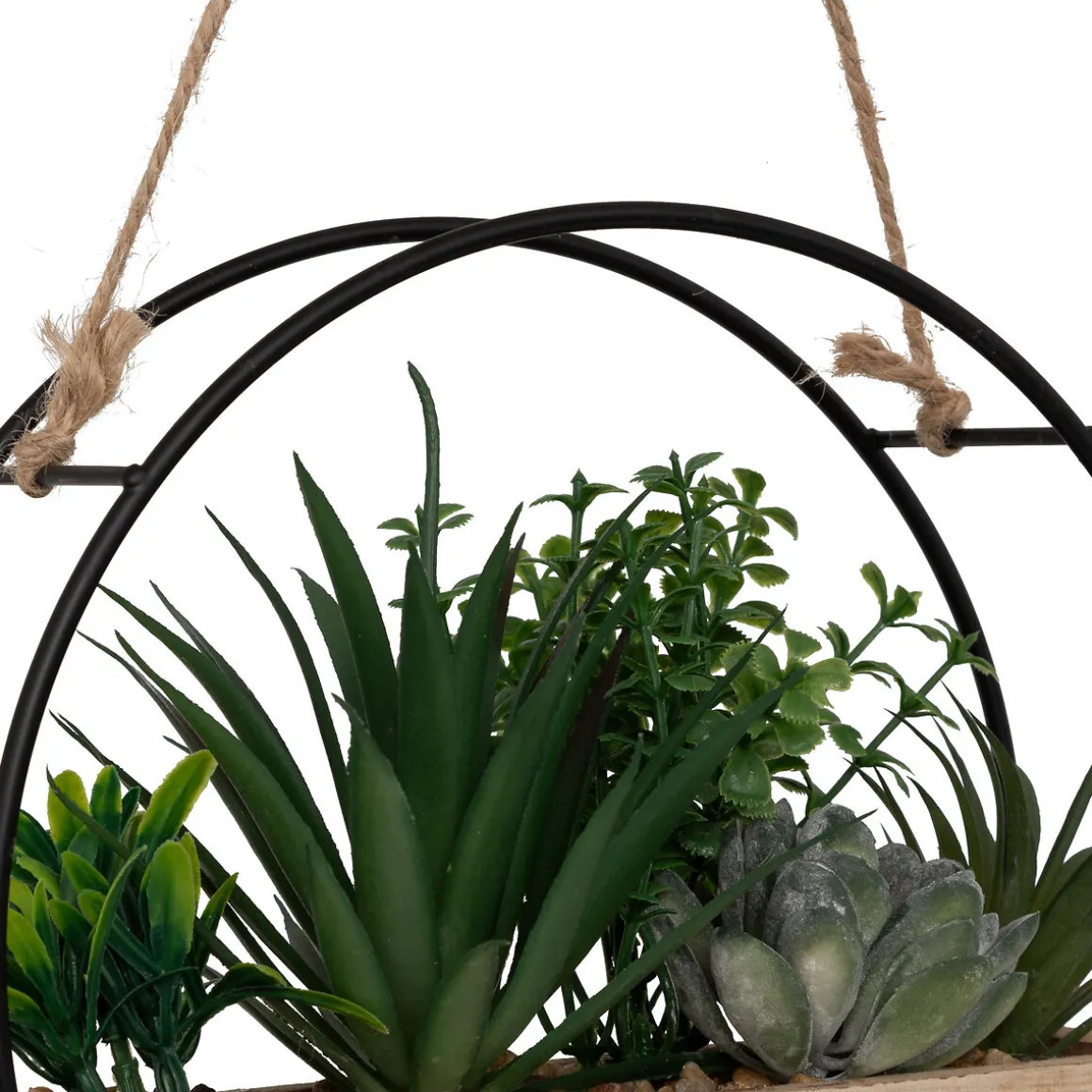 Vaso suspenso com planta artificial KRIST 20cm