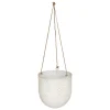 Vaso suspenso TINO em metal branco 40cm