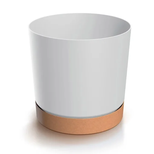 Vaso TUBO PM branco 33cm