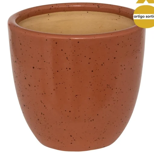Vaso VENA em cerâmica 16x17cm