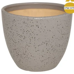 Vaso VENA em cerâmica 21x23cm