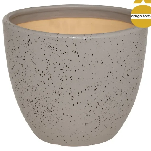 Vaso VENA em cerâmica 21x23cm