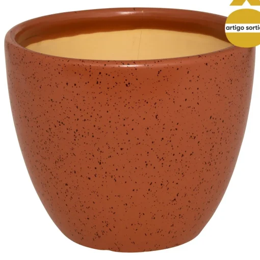 Vaso VENA em cerâmica 21x23cm