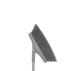 Vassoura com pá giratória cinza