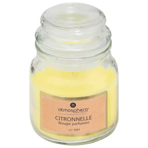Vela Citronela Em Copo De Vidro 500g
