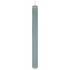Vela DEMI estriada azul orage para candelabro 26cm