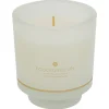 Vela Flor Linho Em Copo De Vidro Ilae 225G