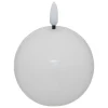 Vela led bola MOLIA branca 8cm