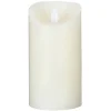 Vela led branca 20x10cm