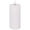 Vela led cilíndrica MOLIA branca 17,5cm