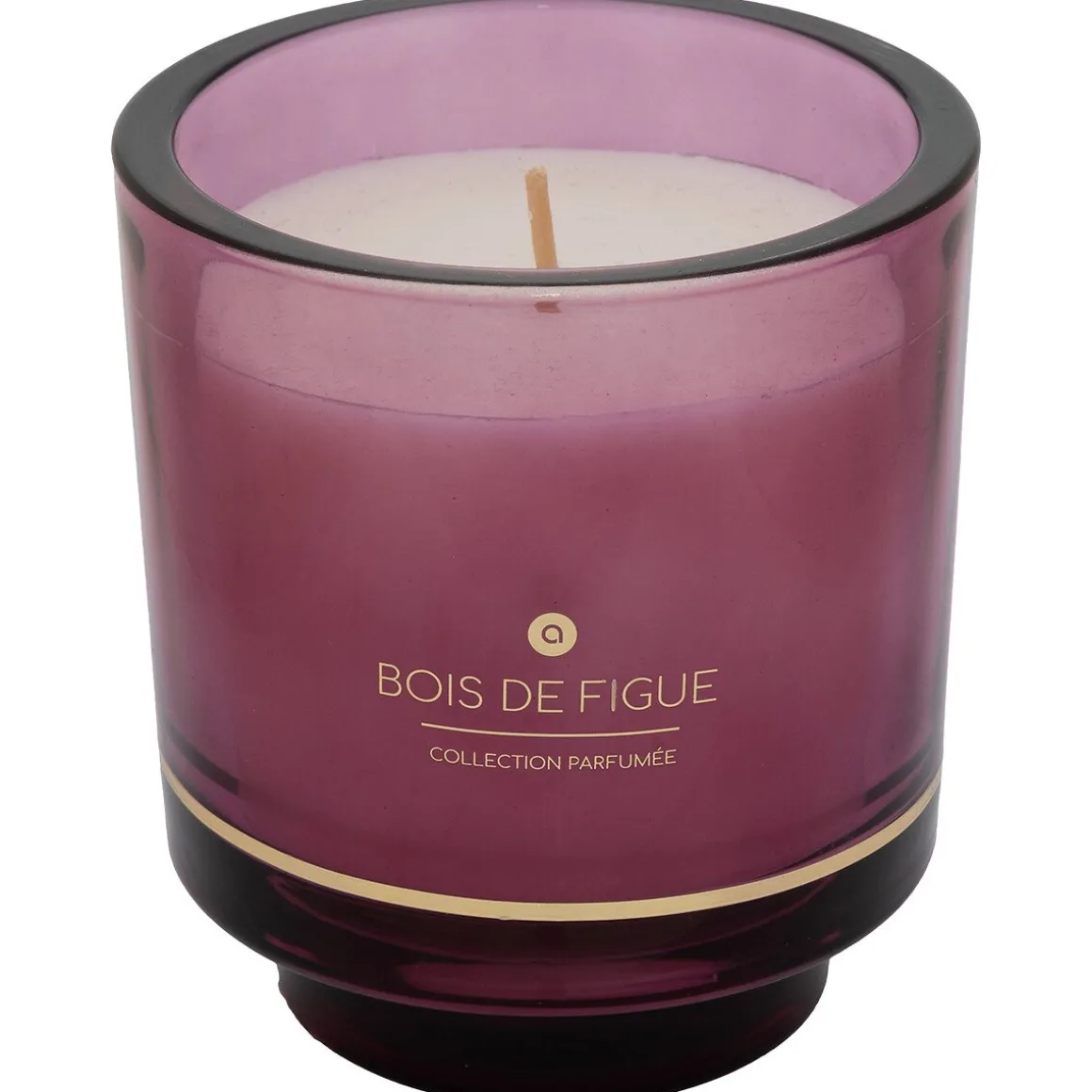 Vela Madeira Figueira Em Copo De Vidro Ilae 225G