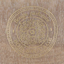 Vela perfumada BOIS SAUVAGE com castiçal em cerâmica 350g