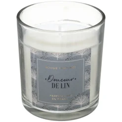 Vela perfumada campanula linho 130g