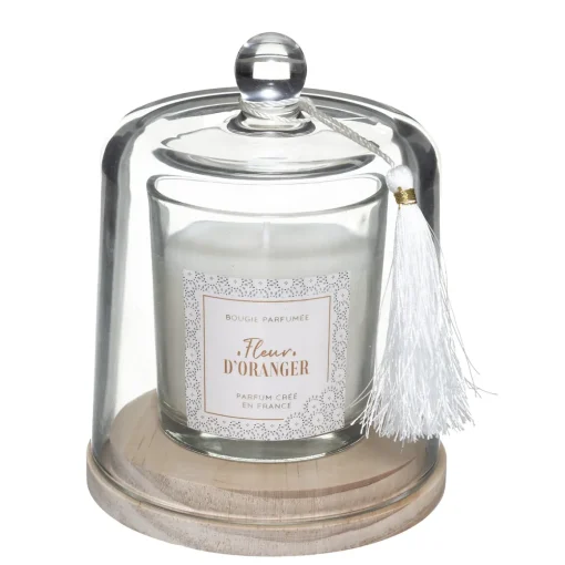Vela perfumada campânula laranja loli 130g