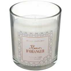 Vela perfumada campânula laranja loli 130g