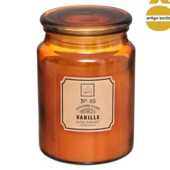 Vela perfumada com frasco de vidro 510g