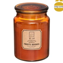 Vela perfumada com frasco de vidro 510g
