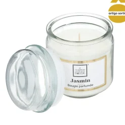 Vela Perfumada Em Copo De Vidro