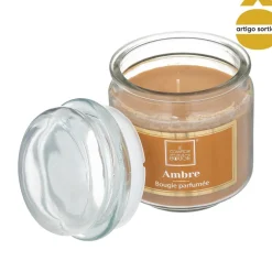 Vela Perfumada Em Copo De Vidro