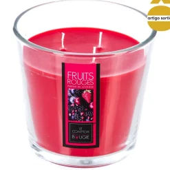 Vela perfumada em copo de vidro 500g