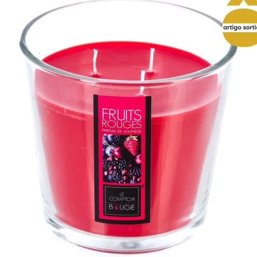 Vela perfumada em copo de vidro 500g