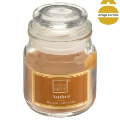 Vela perfumada em copo vidro