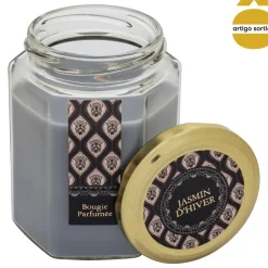 Vela perfumada em frasco vidro LIT
