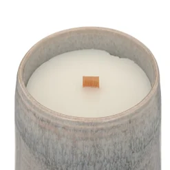 Vela perfumada GRENADA NOIR com castiçal em cerâmica 350g