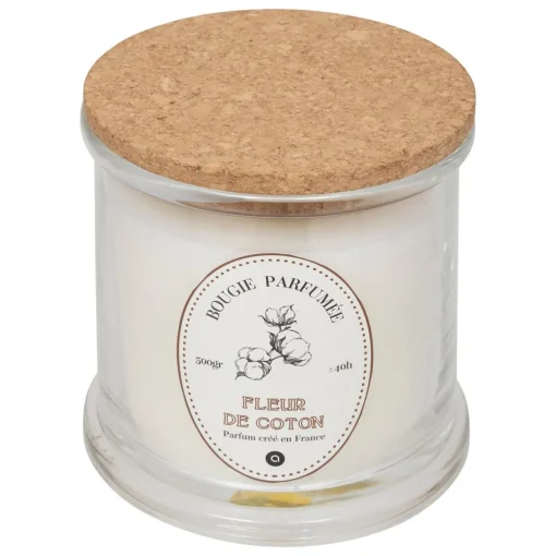 Vela perfumada HAPO flor de algodão 500gr