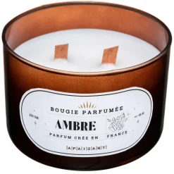 Vela perfumada âmbar SNOW 470g