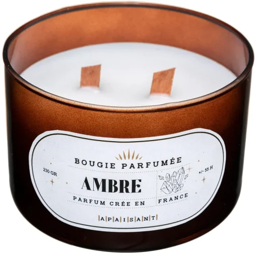 Vela perfumada âmbar SNOW 470g