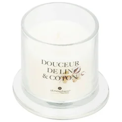 Vela Perfumada Oudy Linho Com Campânula 240G