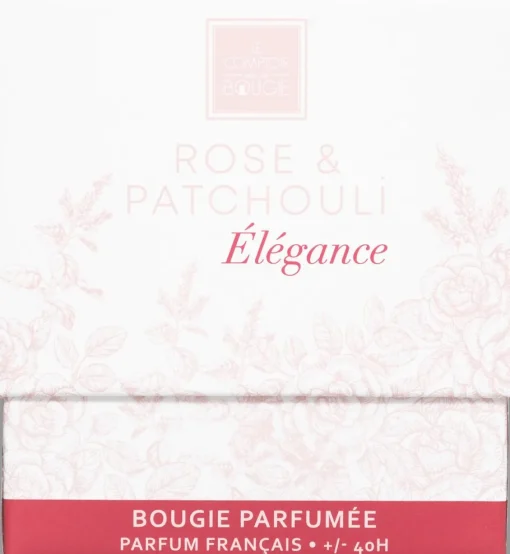 Vela perfumada patchouli e rosas 190g