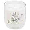 Vela perfumada patchouli em frasco de vidro 200g