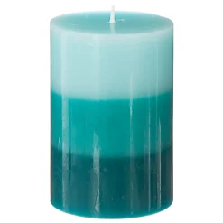 Vela perfumada PILAR côco tricolor