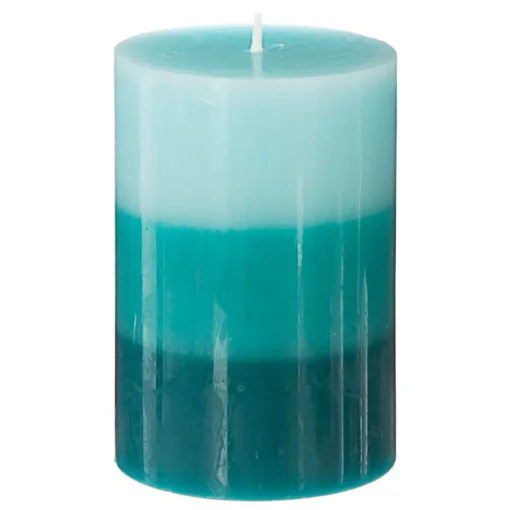 Vela perfumada PILAR côco tricolor