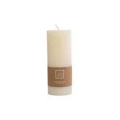 Vela perfumada PILAR de baunilha 18cm
