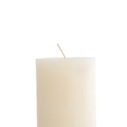 Vela perfumada PILAR de baunilha 18cm