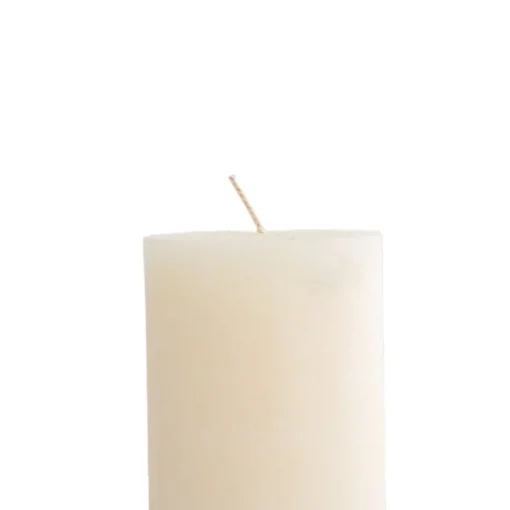 Vela perfumada PILAR de baunilha 18cm