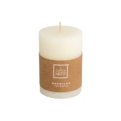 Vela perfumada PILAR de baunilha 10cm