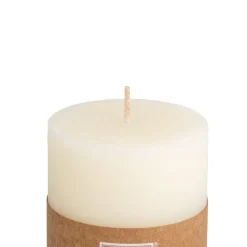 Vela perfumada PILAR de baunilha 10cm