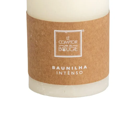 Vela perfumada PILAR de baunilha 10cm