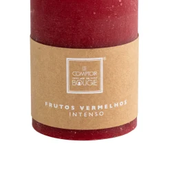 Vela perfumada PILAR de frutos vermelhos 10cm