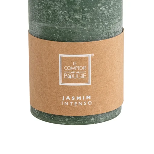 Vela perfumada PILAR de jasmim 10cm