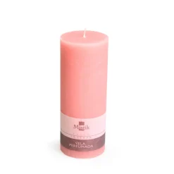 Vela perfumada PILAR de talco 18cm