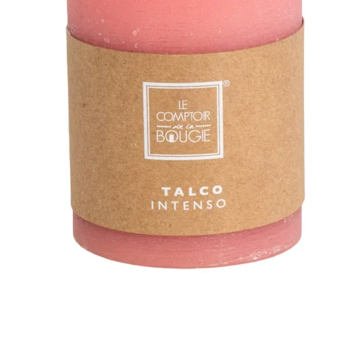 Vela perfumada PILAR de talco 10cm