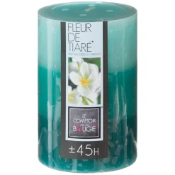 Vela perfumada PILAR flor tiare tricolor